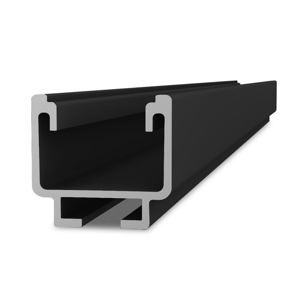 [A04564] K2 SolidRail Light – 4,80 m, zwart