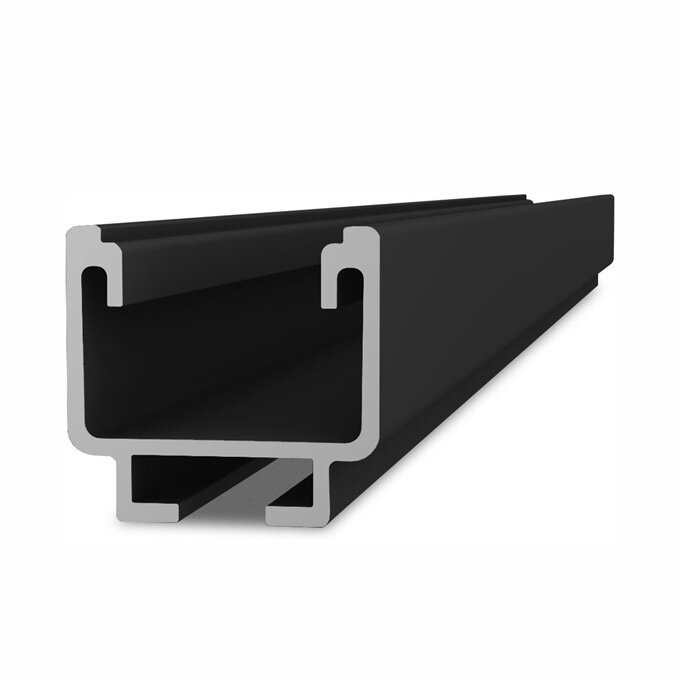 [A04237] K2 SolidRail Light – 5,95 m, anodisé noir