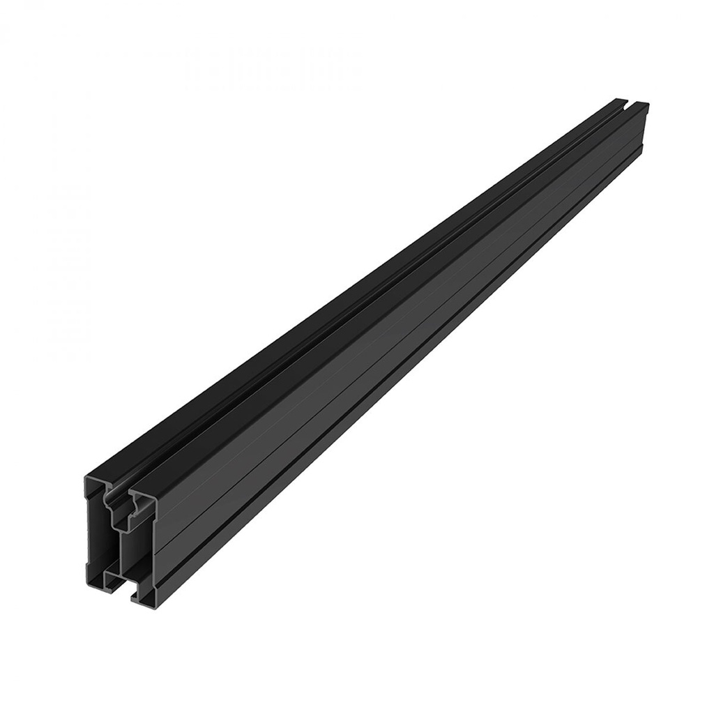 [A04134] SL Rack RAIL 60 - 4,75 m, schwarz eloxiert