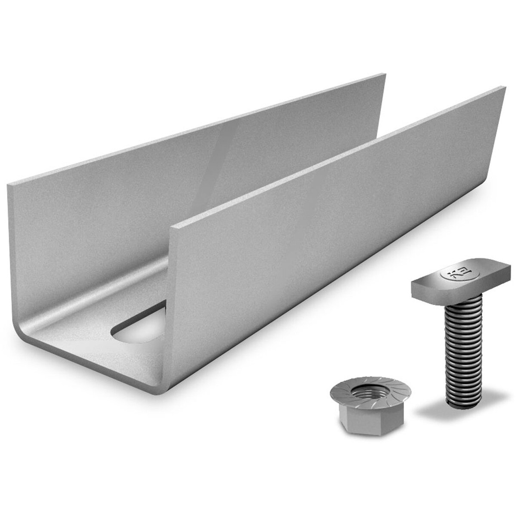 K2 RailConnector Medium / Alpine-set