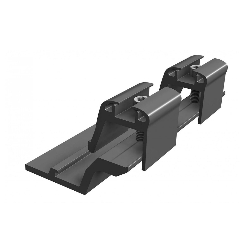 [A04761] SL Rack Außenverbinder RAIL 2.0, schwarz eloxiert