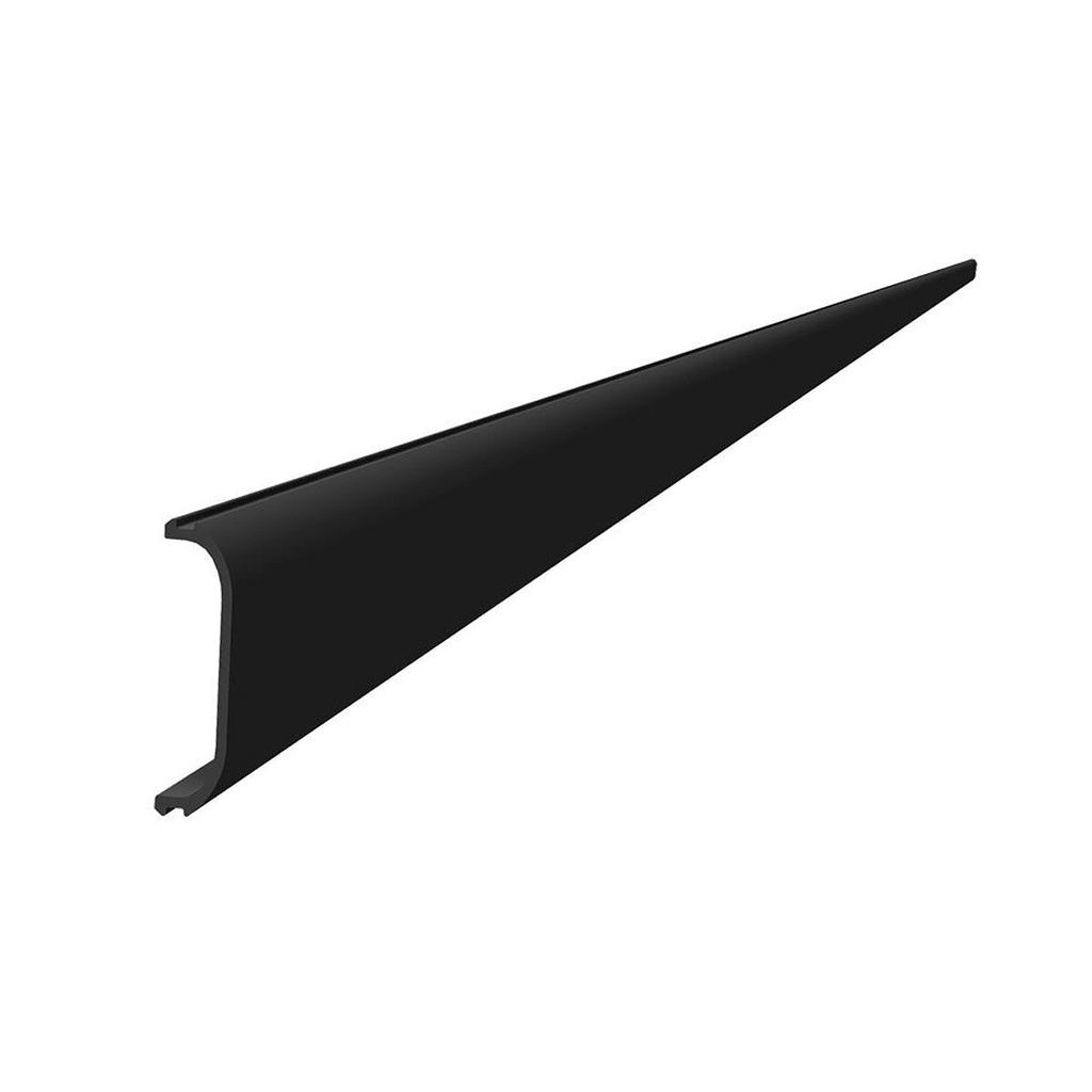 SL Rack EnergyWall-afdekprofiel – 4575 mm, zwart geanodiseerd