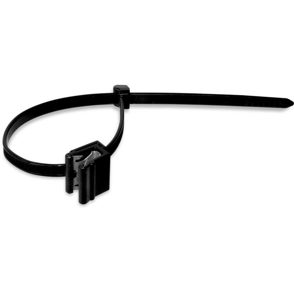 [A01704] K2 cable ties with a clip-on mechanism for outdoor installation of solar cables