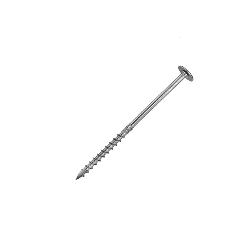 [A08213] SL Rack-schroef met platte kop 8 x 100 mm A2 TX 40