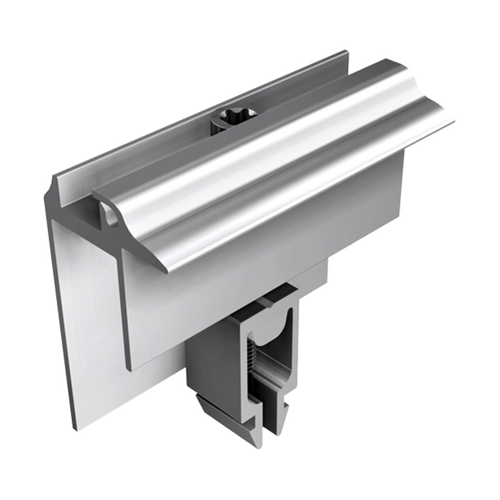 [A03883] SL Rack End Clamp 33-35, black anodised