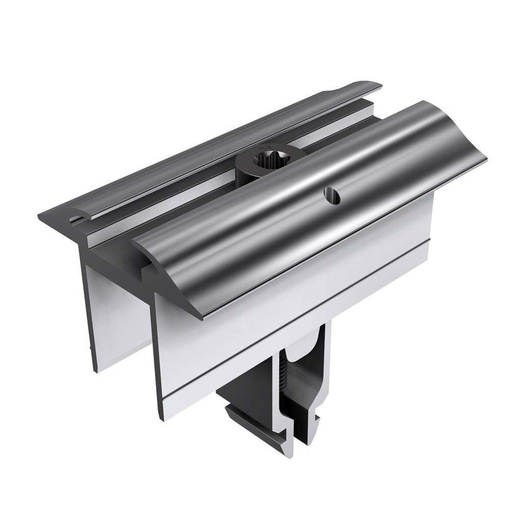 [A07103] SL Rack Mittelklemme mit Erdung 28 - 45 mm