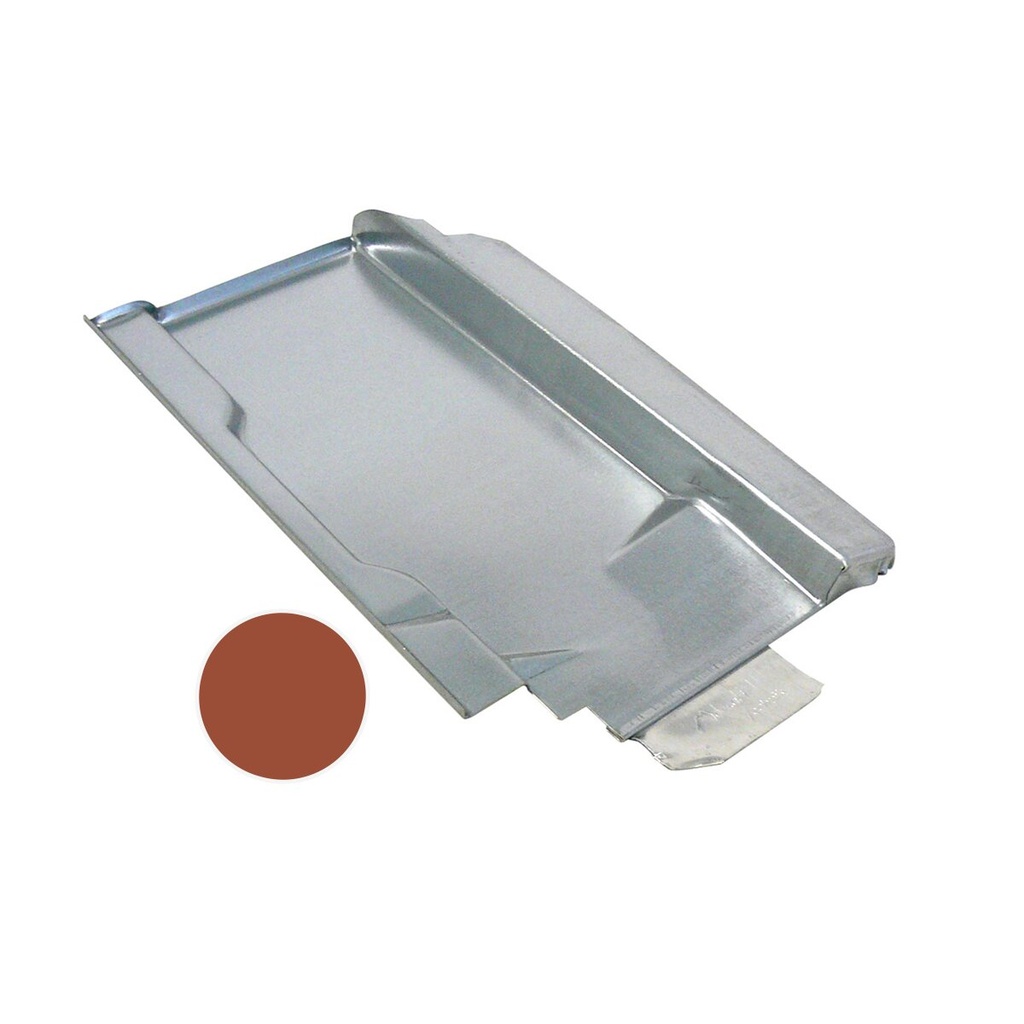 [A01214] Marzari Metalldachplatte Typ Extra 270 rot