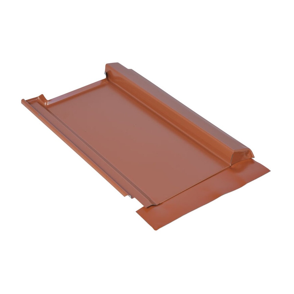 [A01193] Marzari metal roofing sheet, Grande 290 type, red