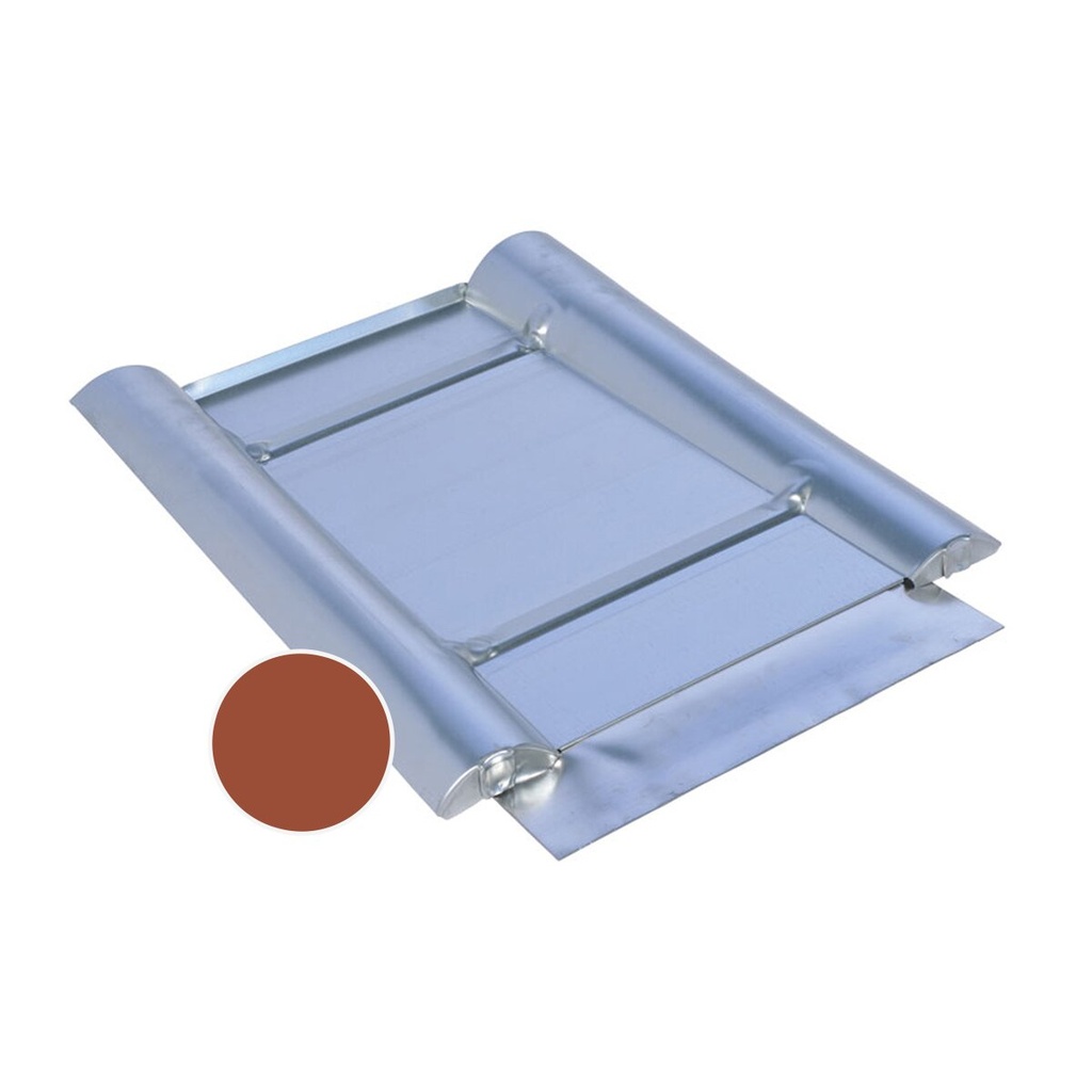 [A01200] Marzari metalen dakplaat, type Grande 330, rood