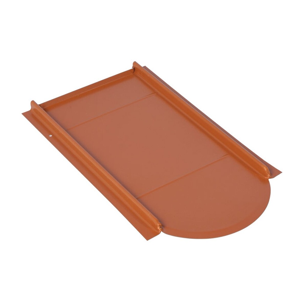 [A01169] Panneau de toiture métallique de type Marzari Vario, rouge