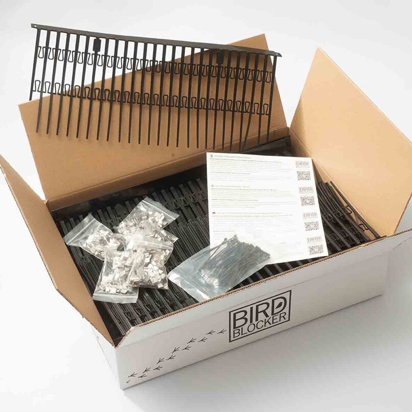 [A03491] BirdBlocker Taubenschutz 30m, 20cm hoch