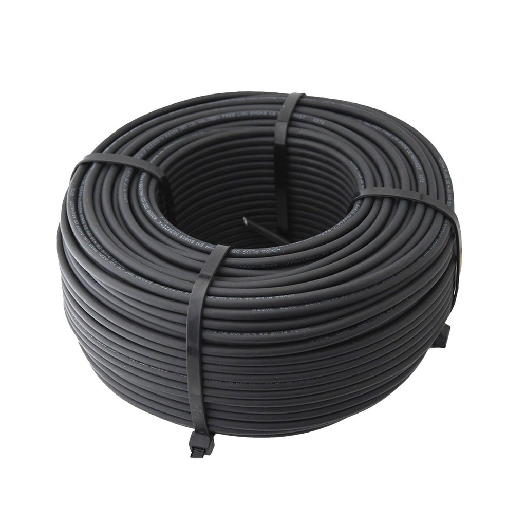 [A05645] HIS Hikra Sol cable ring, black, 4 mm², 100 m ring