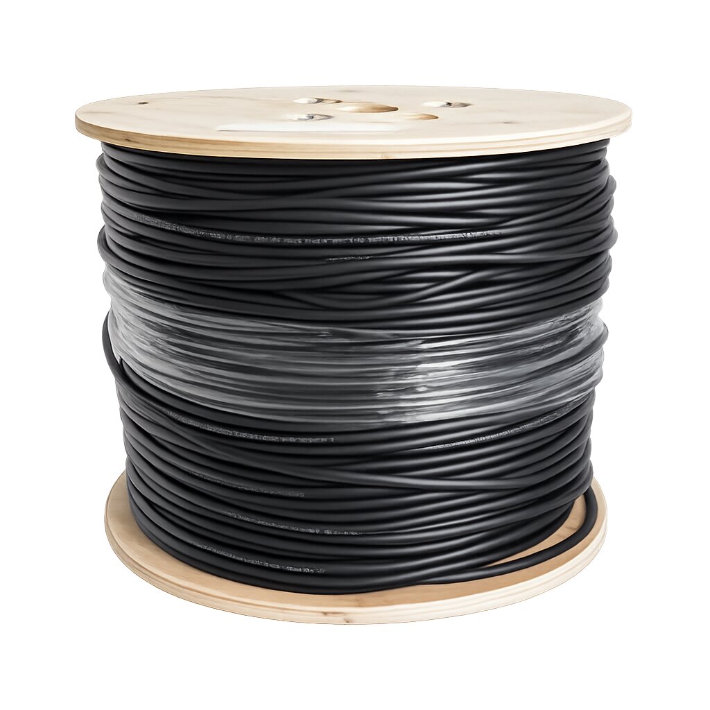 [A07086] HIS Hikra Sol Kabeltrommel schwarz, 4 mm², 500m, B2CA