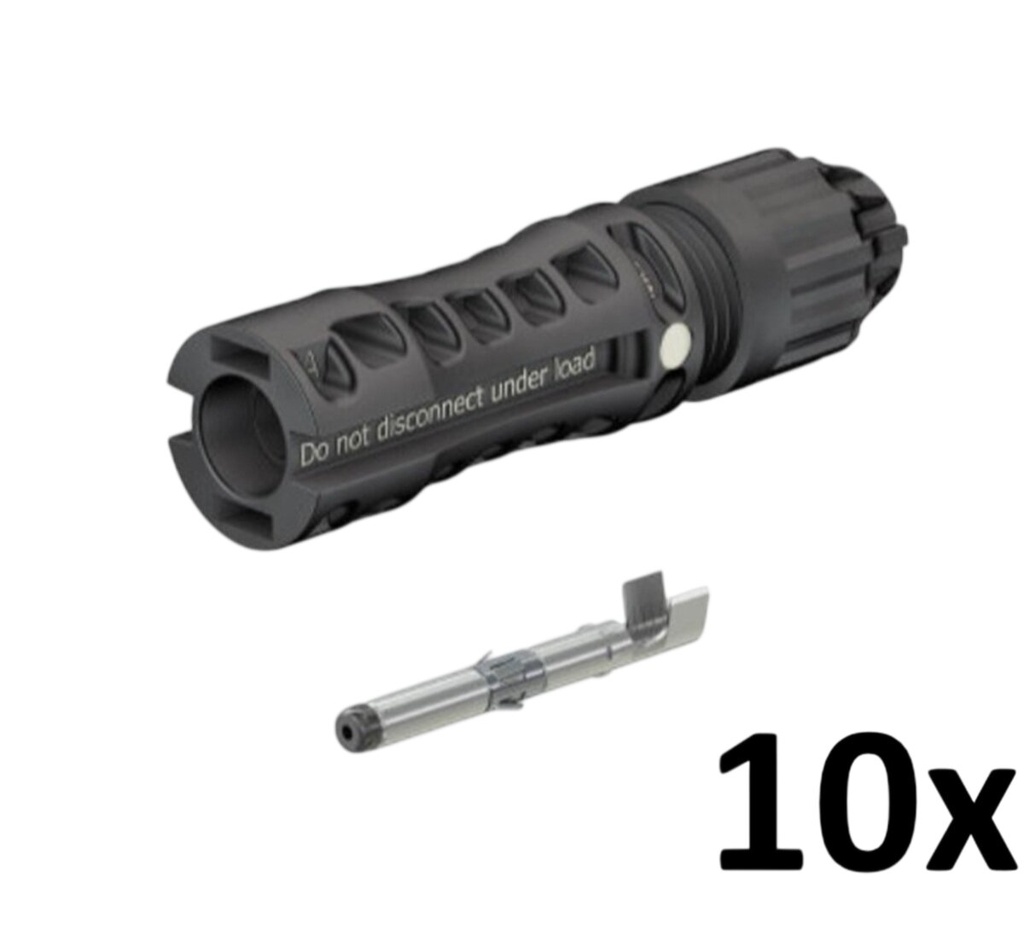 [A06925] Stäubli MC4 Evo 2 Buchse 4,0-6,0 mm² (Ø 4,7 - 6,4 mm) 10er Pack