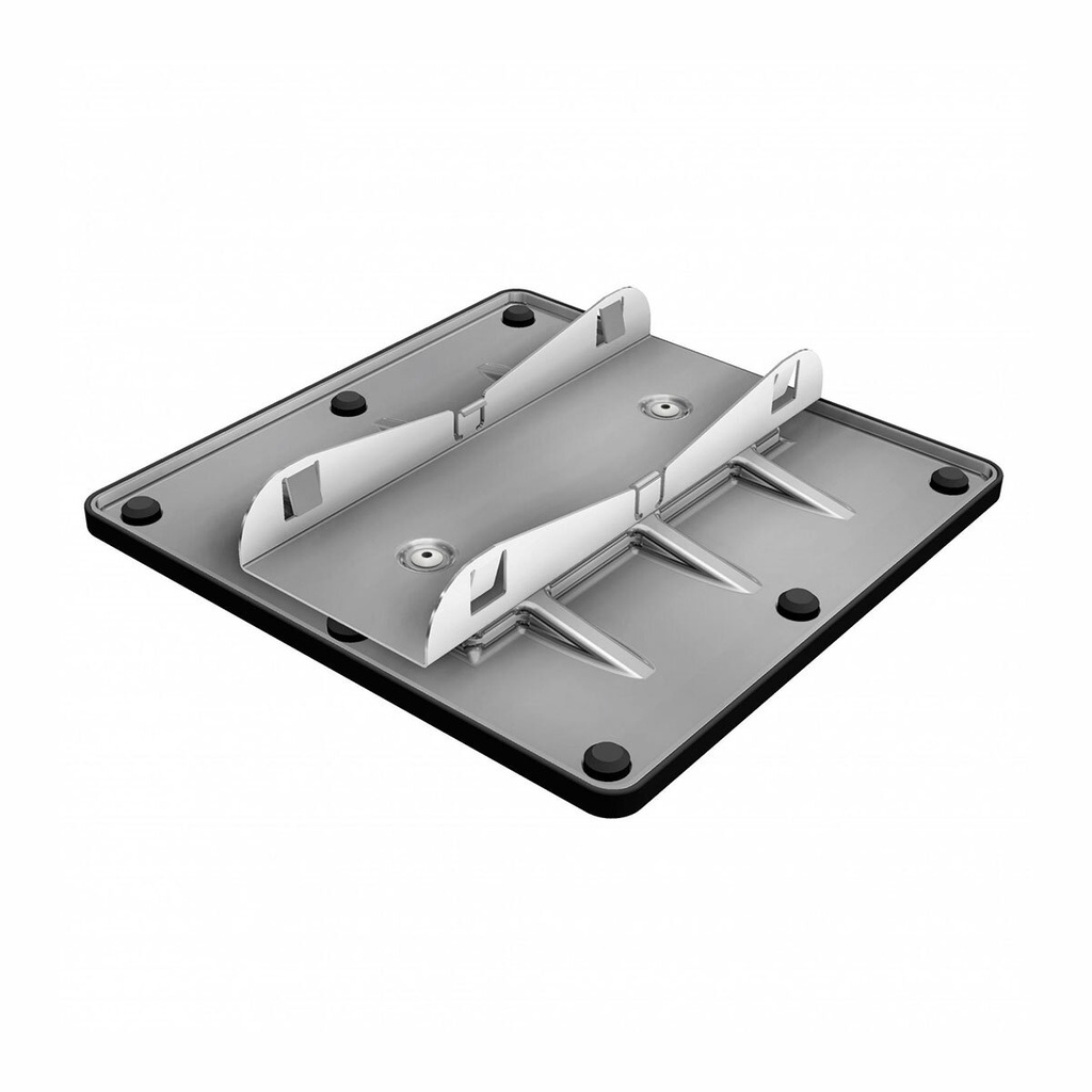 [A05565] SL Rack Fast Flat – Aluminium grondplaat – 200 x 200 vierkante millimeter