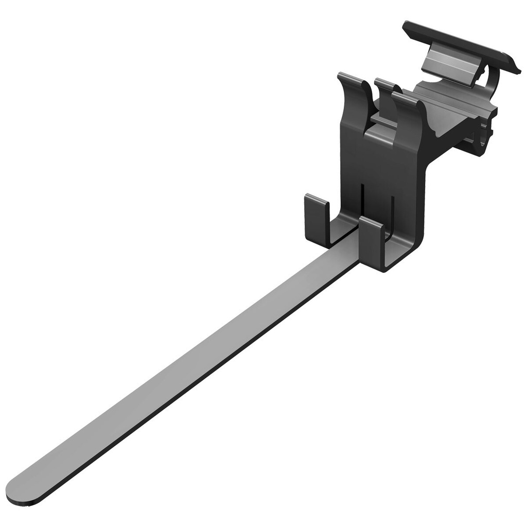 [A03801] SL Rack Cable Clip RAIL, matt black