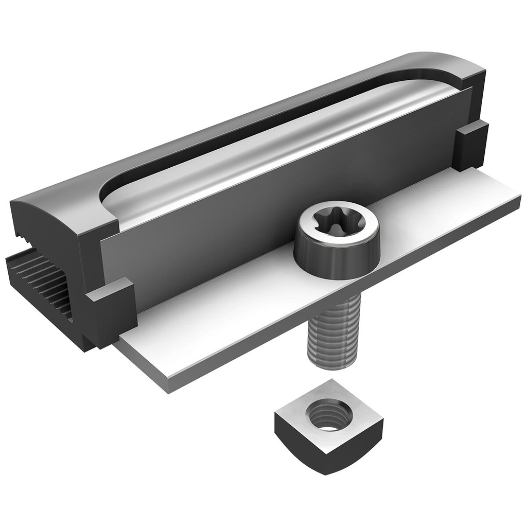 SL Rack eindklem voor laminaatmodules