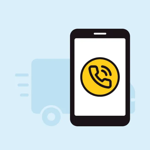 Lieferung mit telefonischem Avis